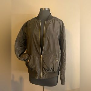 Charlotte Russe plus size Bomber Jacket 1X Black